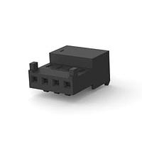 AMP Connectors - TE Connectivity 3-644083-4 Receptacle Housing 04P MTA100 CONN ASSY POL TAB