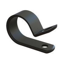 Essentra Components N-1-BK Cable Clamp Clamp,Screw Mnt,Black,1/16 in Hold
