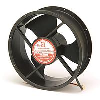 Orion Fans OD254AP-12MTB Axial DC Fan, 254x89mm Round, 12VDC, 690CFM, Ball Bearing, Terminals