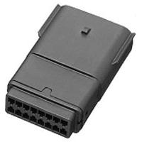 Aptiv 35021687 Plug Housing 16 way Male OCS 1.5 Sealed Black CONN