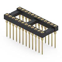 Mill-Max 122-13-424-41-001000 DIP / SIP Sockets 24P DIP SKT 2 LEVEL WRAPOST