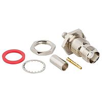 Amphenol RF 122168 Connectors TNC BULKHEAD CRIMP JACK RG58 50 OHM TF