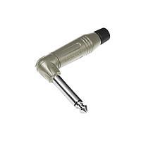 Amphenol Audio ACPM-RN-AU Phone Connectors 1/4" PHONE MONO RA PLUG SATIN GOLD CON