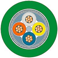 SIEMENS 6XV18702BU10 Bus Cable IE FC TP FLEXIBLE CABLE GP 2X2. 1000M