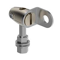 Banner Engineering SMB12FAM10 Sensor Hardware Bracket: Kit for 10 mm (3/8 in) Rod Bracket Systems for; most 12 mm barrel mount sensors; lights; and brackets; Includes M10-1.5 X 50 mm Socket Head Cap Screw (SHCS)