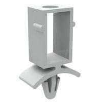 Essentra Components CBSS-8-19 Snap Lock CB Spt,Stacking,Natural,1/2 in Spc