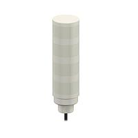 Banner Engineering TL50BGYRC Tower Lights TL50 Tower Light, Gray Housing: 4-Color Indicator; Voltage: 18-30 V dc or 24 V ac; Environmental Rating: IP67; Input: Bimodal; Colors: Blue Green Yellow Red; 2 m (6.5 ft) Integral Cable
