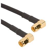 Amphenol RF 135104-04-24.00 RF Cable Assemblies SMA R/A PLG to R/A Plug RG-58/U 24in