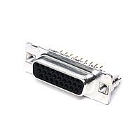 Amphenol CONEC 164A17419X High Density D-Sub Connectors DSUB SOLDER PIN STR 3mmTH PREC MCHND CNT