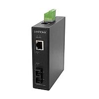 Lantronix SISTG1040-211-LRT-B Media Converters Ind Media Converter, 10/100/1000Base-T to 100/1000Base-X, SFP, Ext Temp
