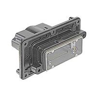 HARTING 19400101113 Headers & Wire Housings 10B HPR Panel Feed Through Housing, Screw Locking, inside mounting, 1xM40