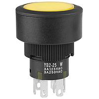 NKK Switches YB215CWSKG01-5C24-CB Sealed SWITCH PUSHBUTTON