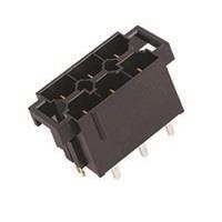 Molex 43915-1211 Shrouded MF Sr Hdr Assy DR 125 Vt 06 Ckt SGold