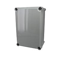Bud Industries PTS-25340 NEMA/IP Rated PC+10% Fiberglass Box (11 X 7.5 X 5 In)
