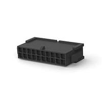 AMP Connectors - TE Connectivity 2-794615-0 Plug Housings PLUG DUAL PNL MNT 20