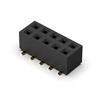 GCT (Global Connector Technology) BG120-10-A-0-N-D Sockets 10w, 2.54mm Pitch Socket, DIL,SMT, Vert, No Peg, GF, Tube