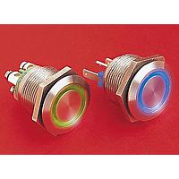 Bulgin MPI002/TERM/AM Anti-Vandal AMBER DOT SCREW TERM