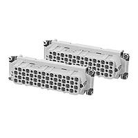 Amphenol Tuchel C146 10B064 005 2 Inserts Socket Insert 64 pin