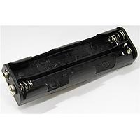 Eagle Plastic Devices 12BH344B-GR Battery Holders 4 "AA" W/SNAPS BLK