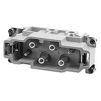 Amphenol Tuchel C146 10A004 100 13 Inserts Pin insert 4 pole (4+PE)