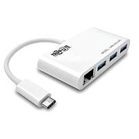 Tripp Lite U460-003-3AG Ethernet Hubs 3Port USB-C-USB-AHub Portable Ethernet