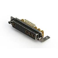EDAC 630-36W4240-2TE Mixed Contact D-Sub Connectors Right-angle Power Combo D-Sub Connector