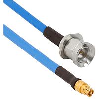 Amphenol SV Microwave FSSMPM-085-MBSMP-120 RF Cable Assemblies SMPMStraight F  SMP M BKHD 12"Cable