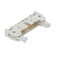 HARTING 9185206903 Plug SEK/IDC angled male, 2.9mm tails, 20pin, w/o board locks, PL2, w/ long levers