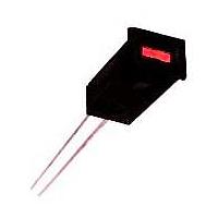 Lumex SSI-LXMP059ID LED Panel Mount Indicators Red Rectangular Red Diffused Lens