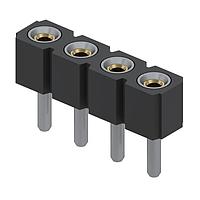 Mill-Max 315-43-104-41-001000 Interconnect Socket Strip STANDRD SOLDER TAIL SIP SOCKET