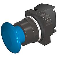 SIEMENS 52BM9W5K Pushbutton PUSHBUTTON,MOM,BLU,1 3/4" PLST,2POS,1NO