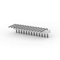 AMP Connectors - TE Connectivity 1-640453-3 Pin Strip 13P HDR ASSY SQ R/A