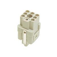 HARTING 09120073101 Inserts HAN Q FEM INST CRIMP TERM 7C+PE