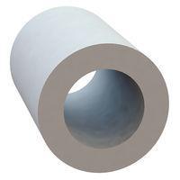 Essentra Components 13RSSR0060 Round Round Spacer, .192 ID, .312 OD, .469 Length