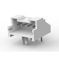 AMP Connectors - TE Connectivity 1744426-4 Shrouded Header Housing Assy EP 2.5 RA, 4 Pos.