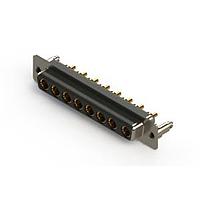EDAC 628-8W8-624-1T5 Mixed Contact D-Sub Connectors Vertical Combo Dsub