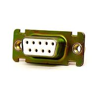 Cinch DEE9S D-Sub Connectors - Standard Density DSUB 9F SOD E GF ZINC