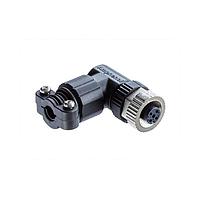 Amphenol LTW HMC-05BFFB-SR7001 Connectors NMEA 2000, Micro, Metal, 4A, 05 pins, Female Connector, Female Contact, Right Angle, Screw-in, Field Installable, F4.0 - F7.0mm, IP67