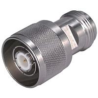 HUBER+SUHNER 33_BNC-N-Q50-4/133_NE RF Adapters - Between Series BNC plug(m) to N jack(f), quick mate