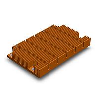 congatec conga-SA5/i-CSP-B Passive Cooler Passive cooling solution for SMARC 2.0 module conga-SA5 with lidded Intel Atom processor. All standoffs are with 2.7mm bore hole.