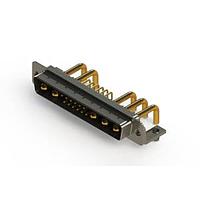 EDAC 629-17W5250-2TB Mixed Contact D-Sub Connectors Right-angle Power Combo D-Sub Connector