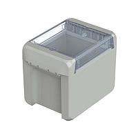 BOPLA 96022135 Enclosures ENCLOSURE, BOCUBE, POLYCARB V0, 113 X 80 X 90MM, RAL 7035
