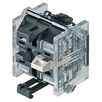 EAO 704.910.4FS Switching Element Switching element slow-make T 1NC + 1 failsafe screw silver