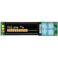 Matrix Orbital LK162A-4T-USB-TCI LCD Character Display Modules 16x2 4keyTricolorTxt Black background USB