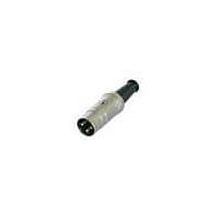 REAN NYS321-U Connectors 3P MALE PLUG - DIN 180 NCKL/SILV; REAN