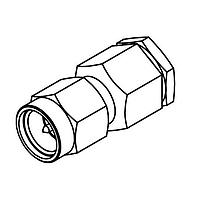 Radiall 9501-1593-010 Connectors SMA / STRAIGHT PLUG MALE SOLDER CLAMP FOR .085''/50 SR GOLD CAPTIVE CONTACT