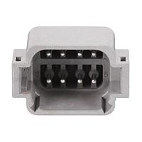 Amphenol SINE Systems ATF13-08PA-BM03 Headers 8Pin A Key Snap Fit Tin