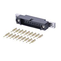 Harwin M80-5C11805MU Connector Kits 9+9 Pos M24-28AWGCableKitRearPanelMount