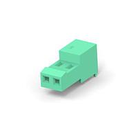 AMP Connectors - TE Connectivity 3-641193-2 Receptacle Assembly 02P MTA100 CONN ASSY GRN LF