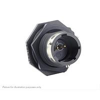 Eaton Souriau-Sunbank UTGX712D2P Receptacles Jam nut receptacle, without backshell, with 2 male PCB contacts, IP68/69K in unmated conditions